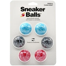 Sneaker Balls 6-Pack Scratched Shoe Freshener