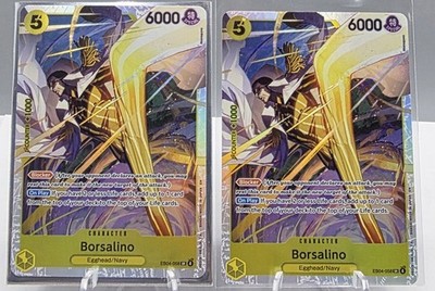 2026 One Piece Adventure On Kami's Island Borsalino EB04-058 SR NM English X2