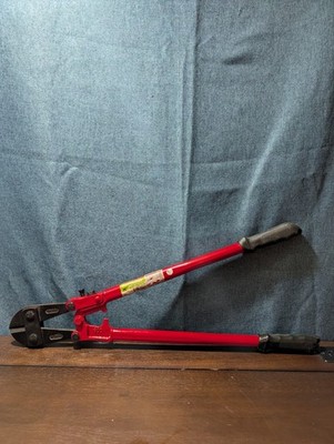 Pittsburgh 24'' Heavy Duty Bolt Cutters - Drop Forged Alloy Steel Jaws, Used