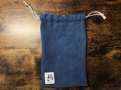Rare Club Nintendo 3DS Pouch Official Mario kinchaku Edition Drawstring Blue