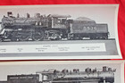 2x Missouri Pacific Railroad Builder Photo Atlantic Steam Train Railway Pictures — photo 3