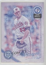 2018 Topps Gypsy Queen Missing Black Plate Zach Britton #183 0w8