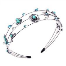 Western Headband for Women Wester Cowgirl Accessories Turqoise Howdy Star Cac...