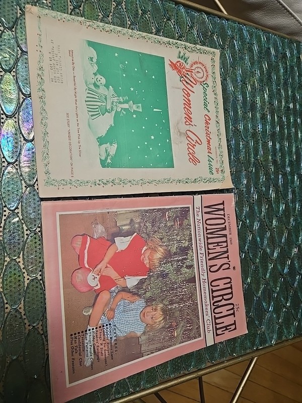 Lot of 2 Vintage Christmas Magazines December 1969 & November 1961