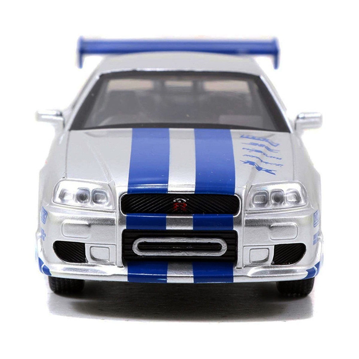 Jada Toys 97184 Brians Nissan Skyline Gt-r R34 Silver Fast