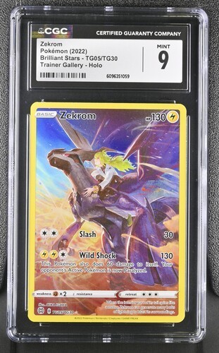 Zekrom graded CGC 9 for sale on eBay