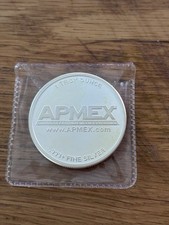1oz APMEX Silver Round .999 Fine Silver American Precious Metals ExchangeBullion 78.70 per troy oz