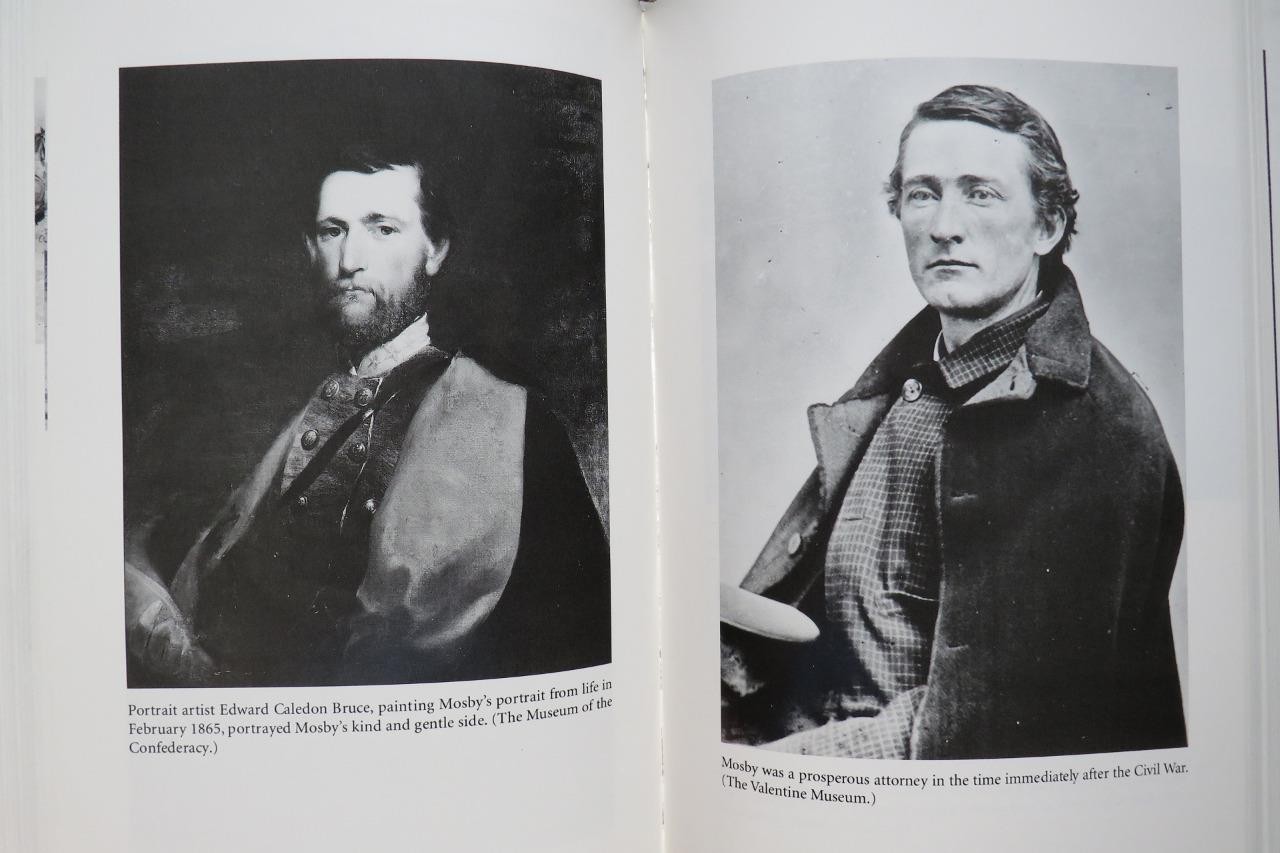 GRAY GHOST - LIFE OF COL JOHN SINGLETON MOSBY - CONFEDERATE RAIDER DJ IN BRODART