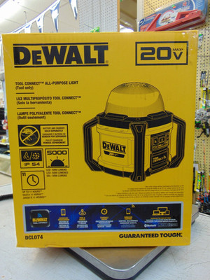 DeWALT DCL074 20V MAX Tool Connect All-Purpose Cordless Work Light (Bare Tool)
