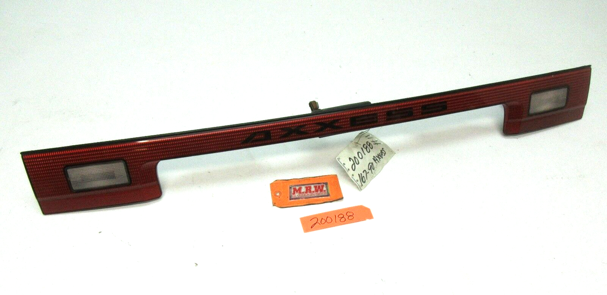 TAIL LIGHT TRUNK REVERSE LAMP FINISH PANEL CENTER VAN HB for 90-95