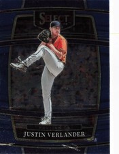 2022 Panini Select #80 Justin Verlander Blue Retail Base