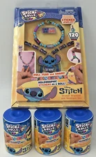 Sticki Rolls Stitch Sticker 3x Three Mystery Capsule  1x Bracelet and Necklace