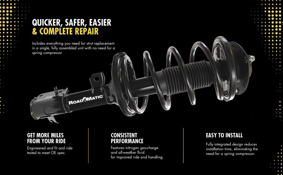 Monroe RoadMatic puntal y muelle helicoidal. Delantero para Chevrolet Cavalier 182174 Foto 3 de 4