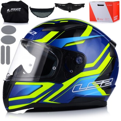 Motorradhelm | LS2 FF353 RAPID II FLITZ | Integralhelm Helm ECER 22.06 | XS - XL