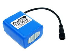 Bicycle Bike Night LED Light 7.4V 7.5Ah Protected Li-ion Rechargeable battery