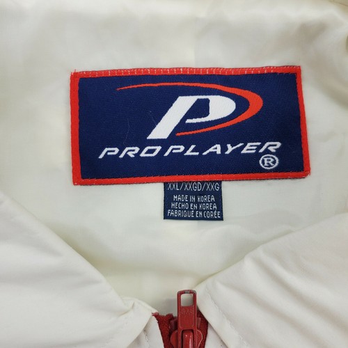 Vtg. San Francisco 49ers Jacket Mens 2XL Pro Player NFL Football Bomber White - Picture 7 of 12