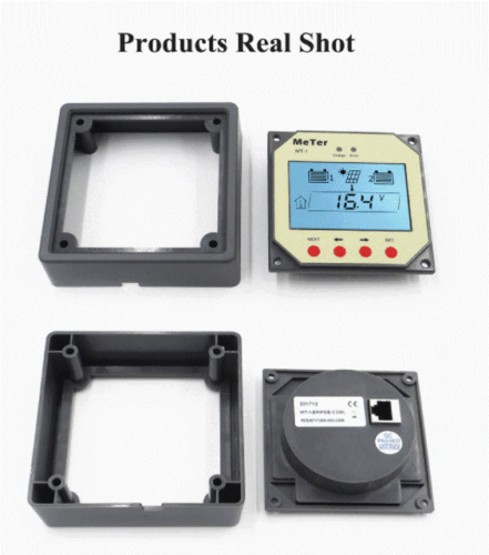 Remote meter / display / monitor for dual battery solar panel charge controller - Picture 6 of 8