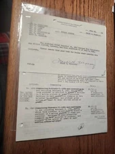 Thelma Ritter 1954 movie contract change with Twentieth Century Fox-RARE Item!