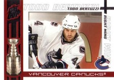 #97 Todd Bertuzzi - Vancouver Canucks - 2003-04 Pacific Quest for the Cup Hockey