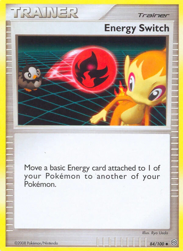 Energy Switch 84/100 Stormfront Pokemon Card LP