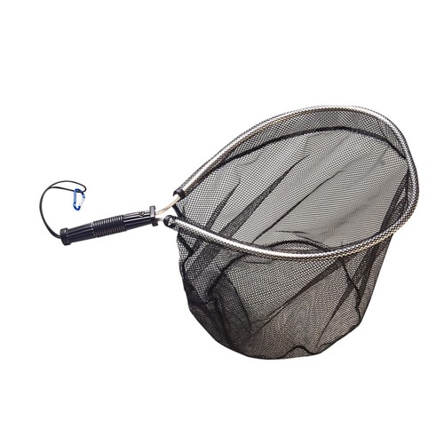 Épuisette de pêche, filet de pêche à la mouche pour truite Épuisette d'atterrissage Filet de pêche à la pêche, filet de bassin, f - Sport