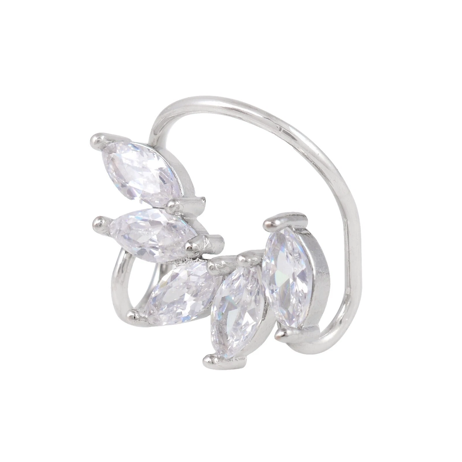 Brazalete blanco Pendientes de Moda