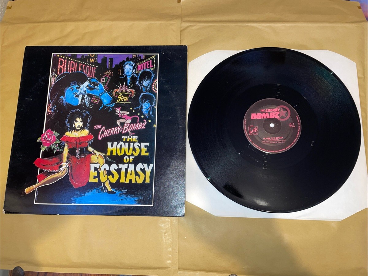 レアTHE HOUSE OF ECSTASY /THE CHERRY BOMBZ The Cherry Bombz – The House Of Ecstasy – Vinyl (7