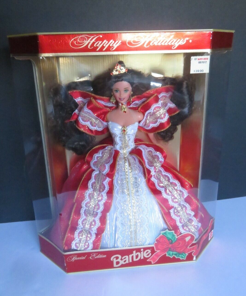 1997 VINTAGE HAPPY HOLIDAYS BARBIE Special Edition Mattel 3 - NRFB