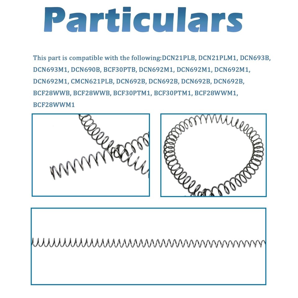 N233943 N386480 Return Springs For DeWalt Cordless Framer Nailer, 12