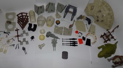 Vintage Star Wars Slave 1 Vader Star Destroyer Dewback Figure AT-ST AT Parts
