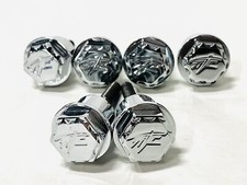 BUSA ATC ENGRAVED CHROME FRONT FENDER BOLTS (6) 99-07 SUZUKI HAYABUSA
