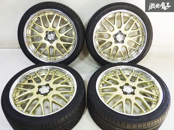 WORK LANVEC LM1 Wheels Rim 18in 8J＋40 5H PCD100 NO TIRES Impreza 