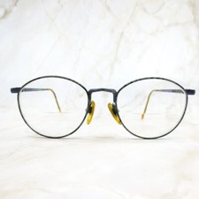 Vintage Daniel Hunter Rem Aruba Eyeglasses Frame Unisex Blue Forest 49-19-145