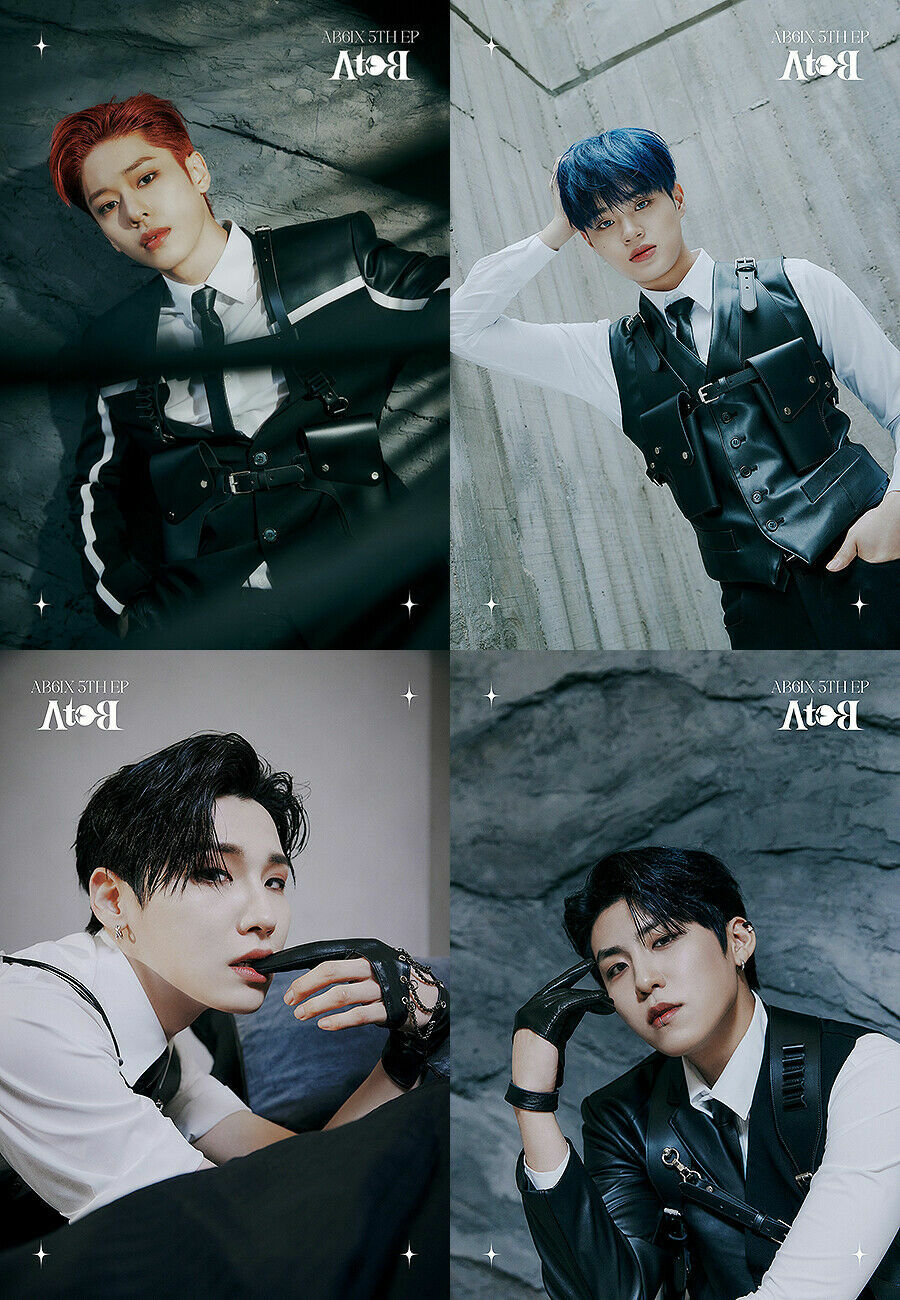 AB6IX [A TO B] 5th EP Album CD+Photo Book+2 Card+Poster+ID Card+A