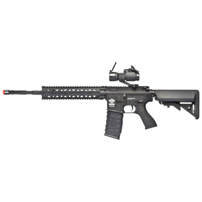 東京マルイ CM16 R8-L G&G Combat Machine CM16 R8-L AEG Airsoft Rifle w/ Red Dot Sight