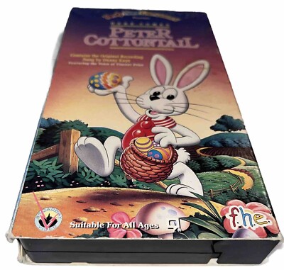 Here Comes Peter Cottontail (VHS, 1993) Golden Books Easter Bunny Classic