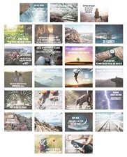 Set 25 Postkarten Leben & Momente mit Spr&uuml;chen (20826)