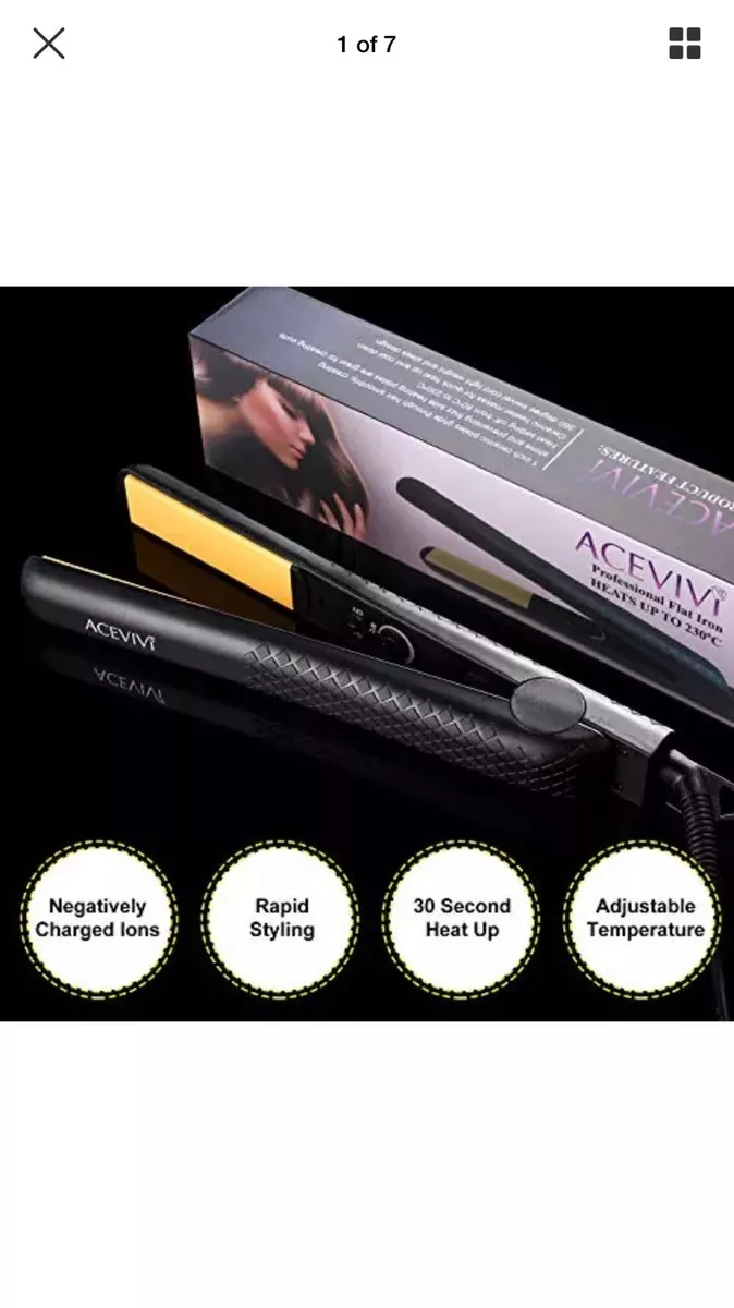 Flat iron top with heat control