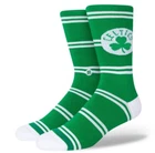 Stance NBA 波士顿凯尔特人队船员袜,男式鞋 9-13 大号,篮球-绿色 HWC