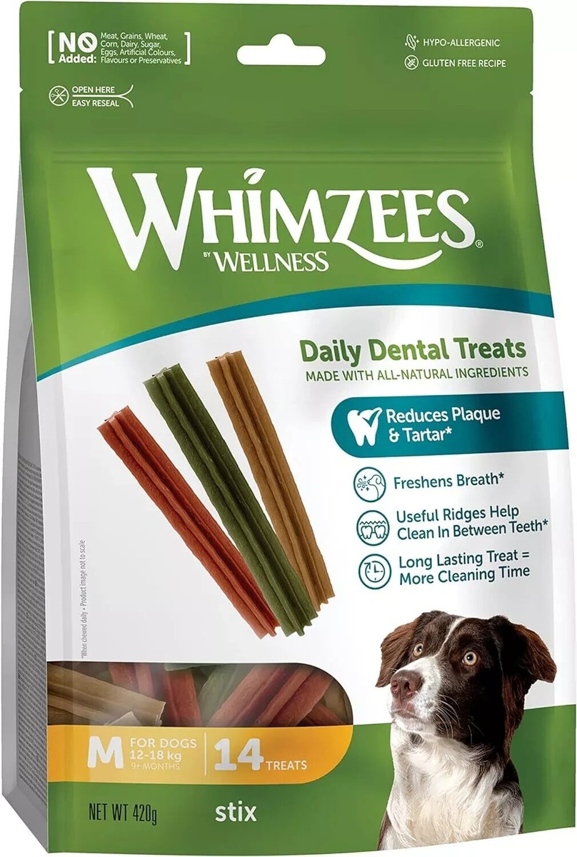 WHIMZEES Stix Medium Dog Chews 14 Pack for sale online UK