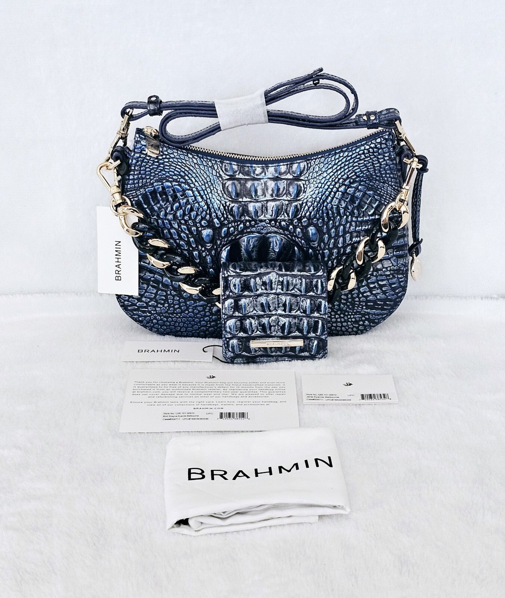BRAHMIN Shayna Crossbody Bag – Sleek Silhouette With Adjustable Strap & Slide Pocket - View #5