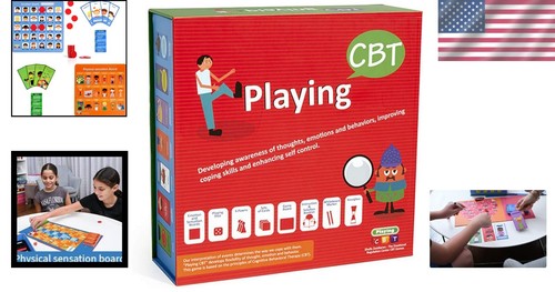 Cognitive Behavioral Therapy Game Set for Kids: Fun Tools for Emotional Growth - Picture 2 of 10