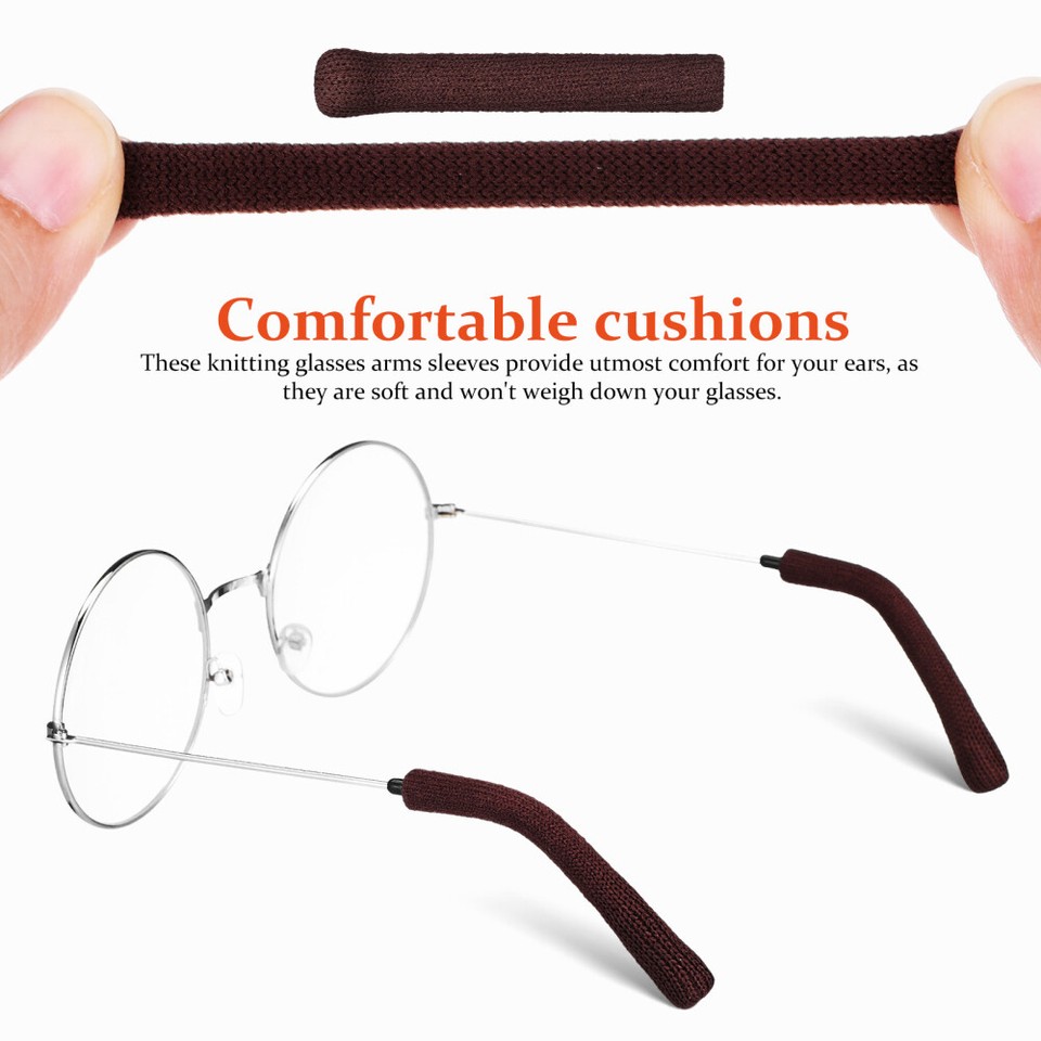 3 Pairs Eye Glasses Ear Grippers Eyeglass Arm Covers Temple Pads eBay
