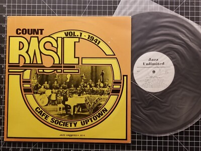 COUNT BASIE Cafe Society Uptown 1941 LP 1978 DENMARK PRESS Import VINYL VG+ JU4