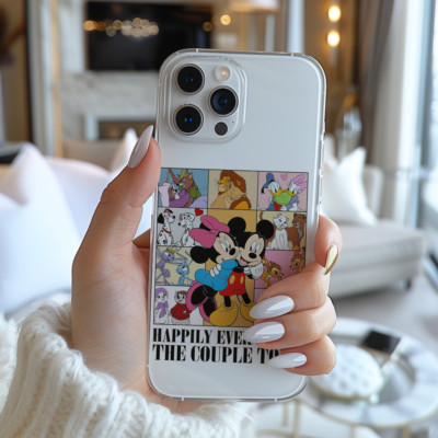 Lustige Happy Ever After The Couple Disney Paar Mickey Minnie Handyhülle AB685
