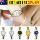 Fashion Quartz Wrist Watch Stainless Steel Waterproof Luminous Men Woman Watches