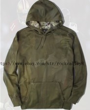 2018 Men's Olive Salute to Service Sideline Therma Performance Pullover Hoodie