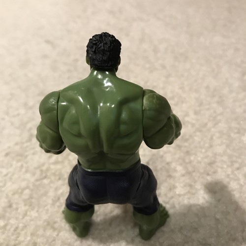 Figura de acción de juguete Hulk 4,5" 2015 Marvel Avengers Age of Ultron All Star Hasbro - Imagen 11 de 11