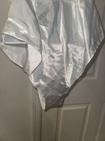 Mara Intimates White Sequin Pearls Medium Teddy Vintage