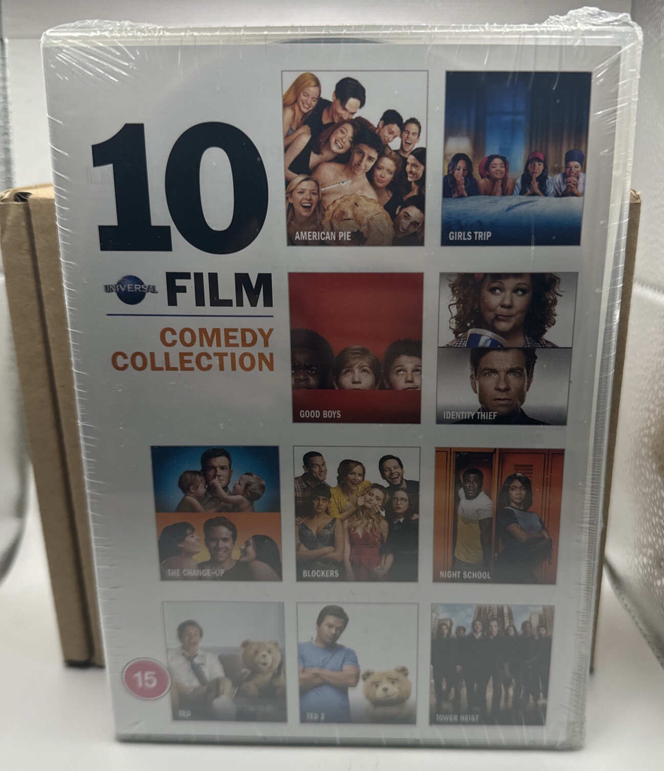 10-Film Comedy Collection (DVD Box Set, 2020) Universal Region 2